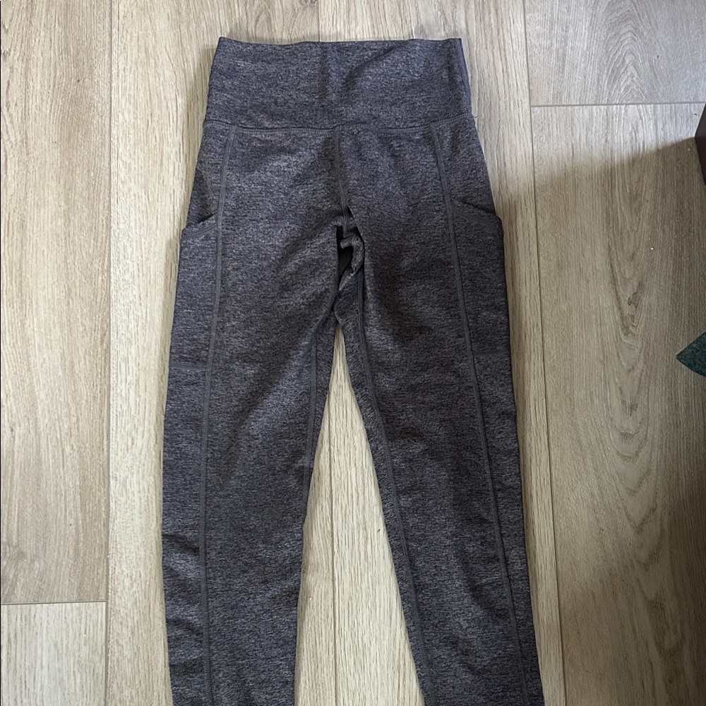 Aerie Charcoal Heather Activewear Leggings
